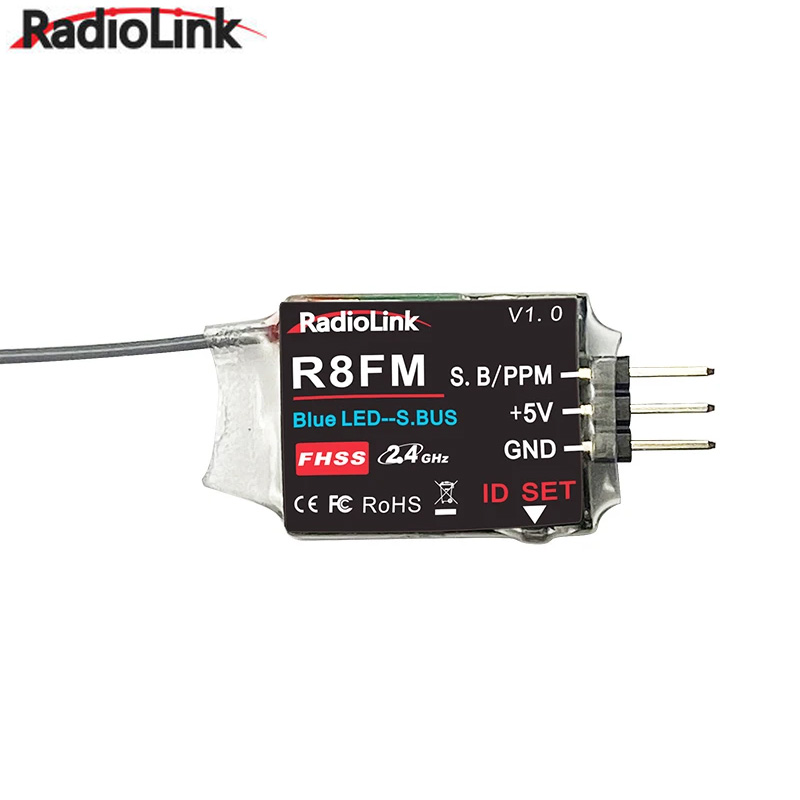 Radiolink Mini R8FM 2.4GHz 8CH - Receiver Sbus 8Ch 评论和价格