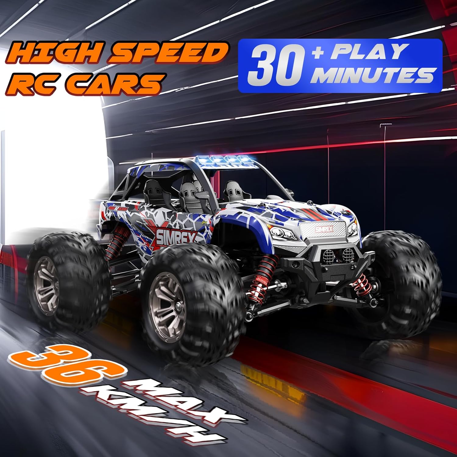 1/16 Scale Hobby Grade 4WD Rem - Rc Hobby Grade Monster Truck 评论和价格