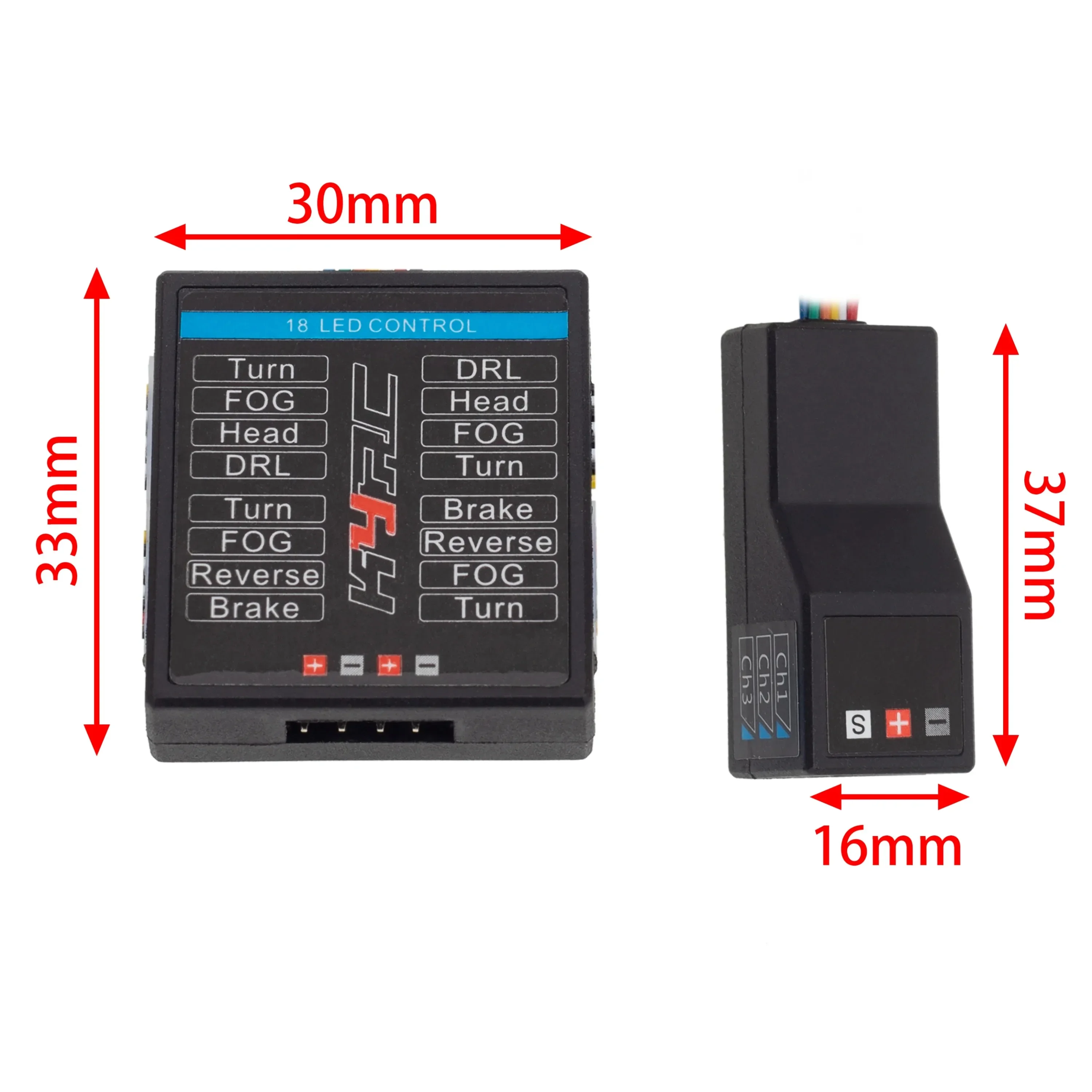 RC Car 1/8 1/10 RC Car 14 LED  - Rc Hobby Toucan 评论和价格