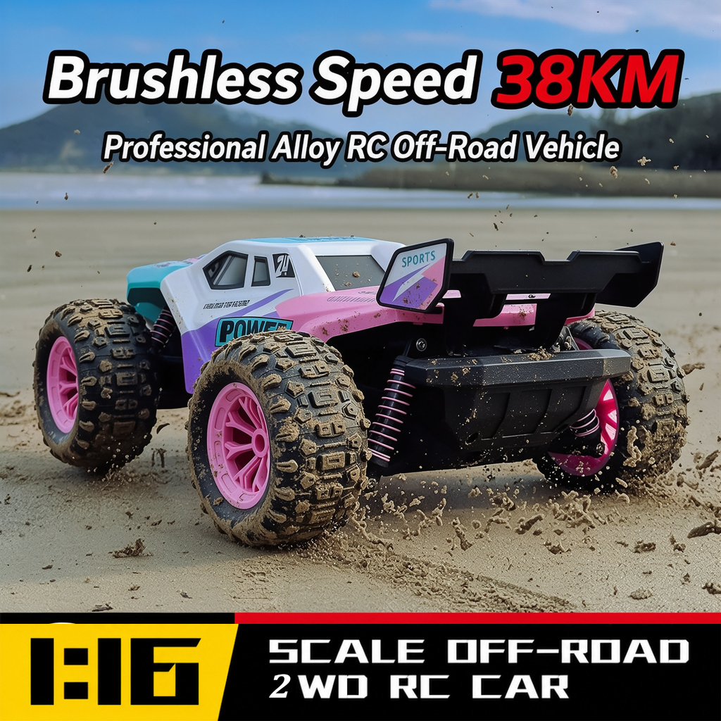 New 1/16 Remote Control Monste - Rc Hobby Grade Truck 评论和价格
