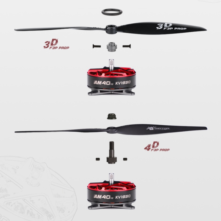 T-Hobby AM40 V2 3D/4D 2-3S Pow - Rc Hobby Motor 评论和价格
