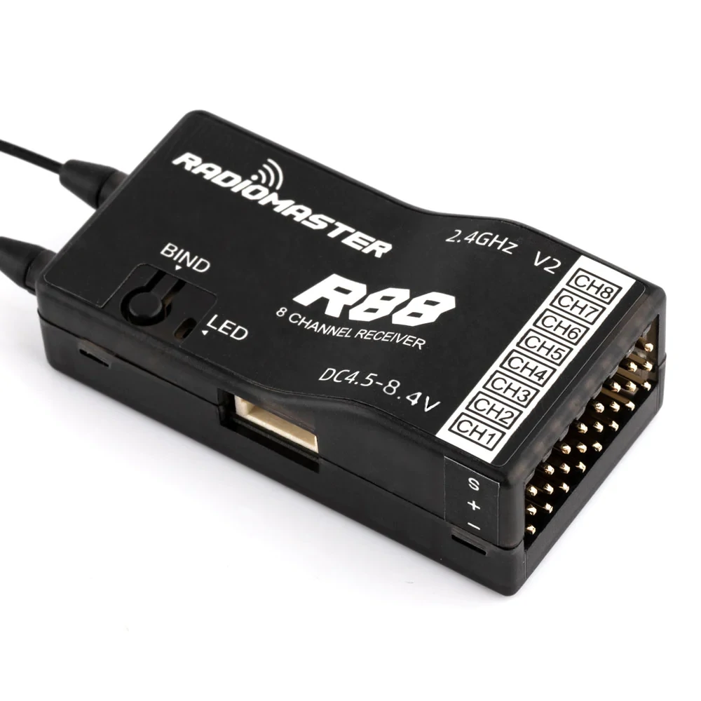 RadioMaster R88 V2 2.4GHz 8CH  - Receiver Sbus 8Ch 评论和价格