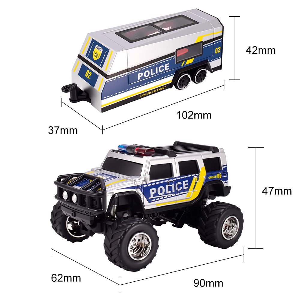 9imod RC Police Car 2.4G APP C - Rc Hobby Grade Truck 评论和价格