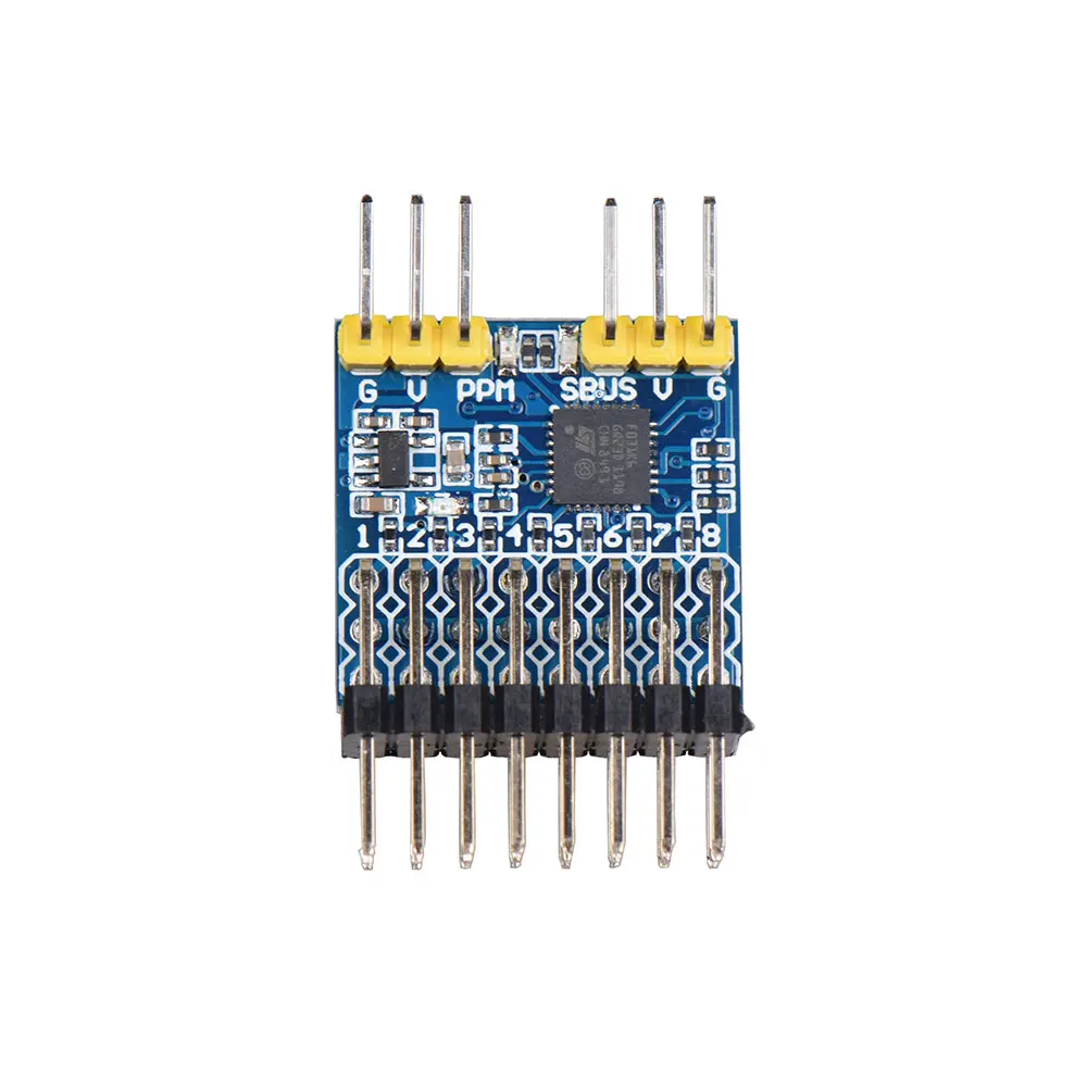 JHEMCU PPM PWM SBUS Signal Con - Receiver Sbus 8Ch 评论和价格